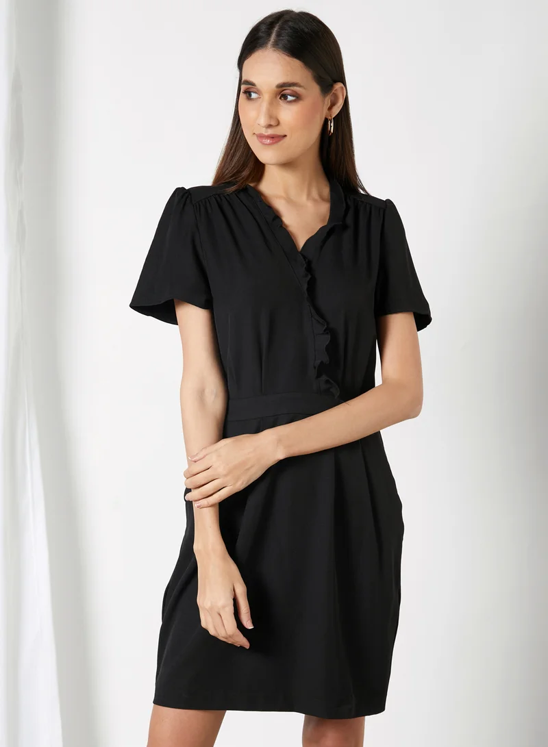 VERO MODA V-Neck Mini Dress