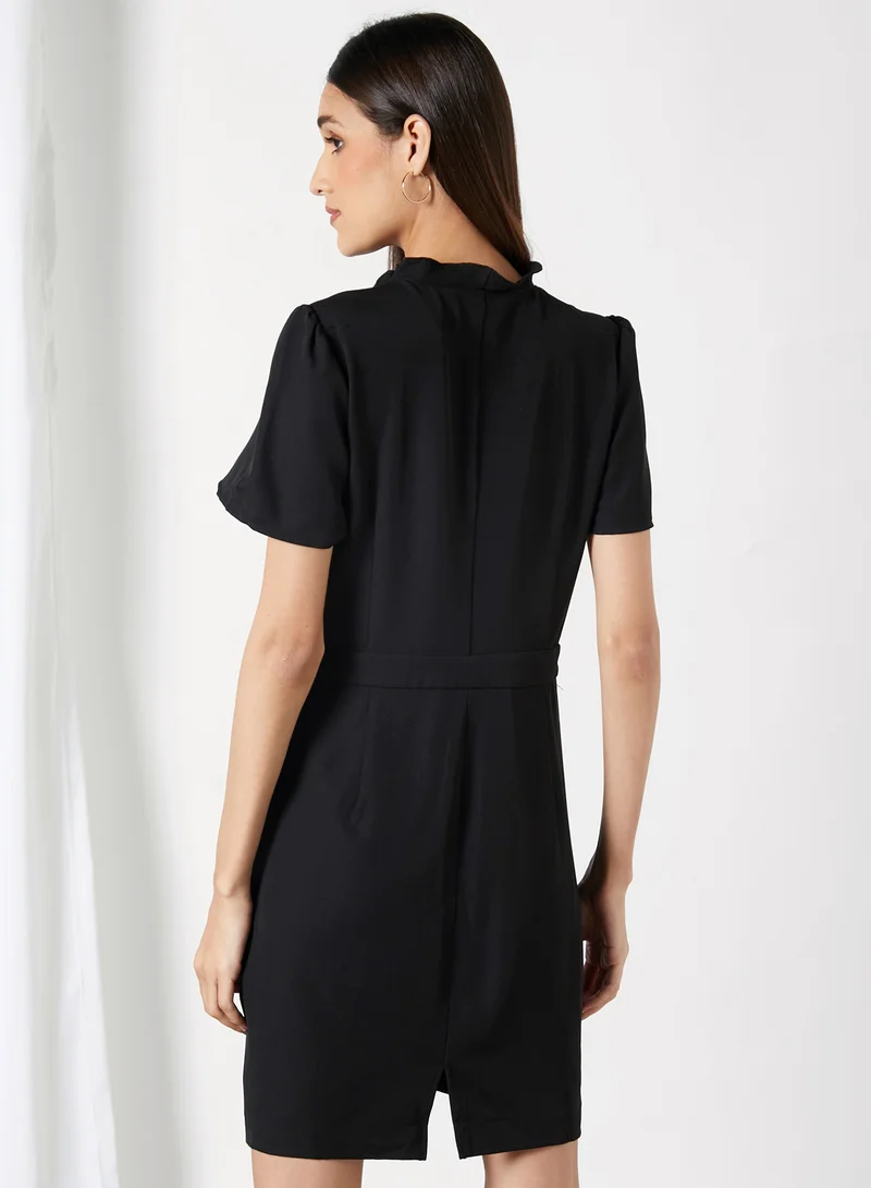 VERO MODA V-Neck Mini Dress