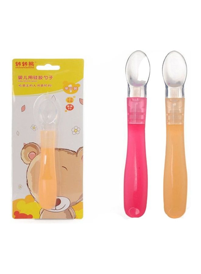 Generic - Soft Baby Silicone Special Spoon Baby Feeding Tableware Baby Feeding Spoon - Image 1