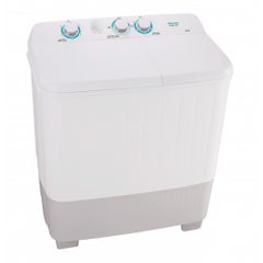 Hisense Twin Tub Washing Machine 220 W XPB80-5001 White/Grey  - Image 3