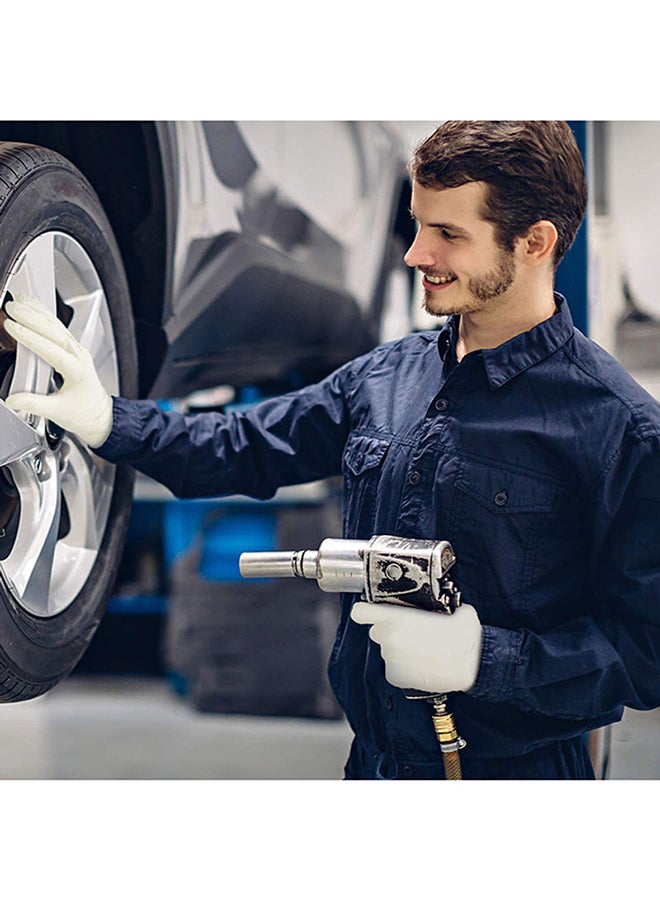 ماكس مجموعة قفازات لاتكس للفحص مكونة من 100 قطعة - Image 4