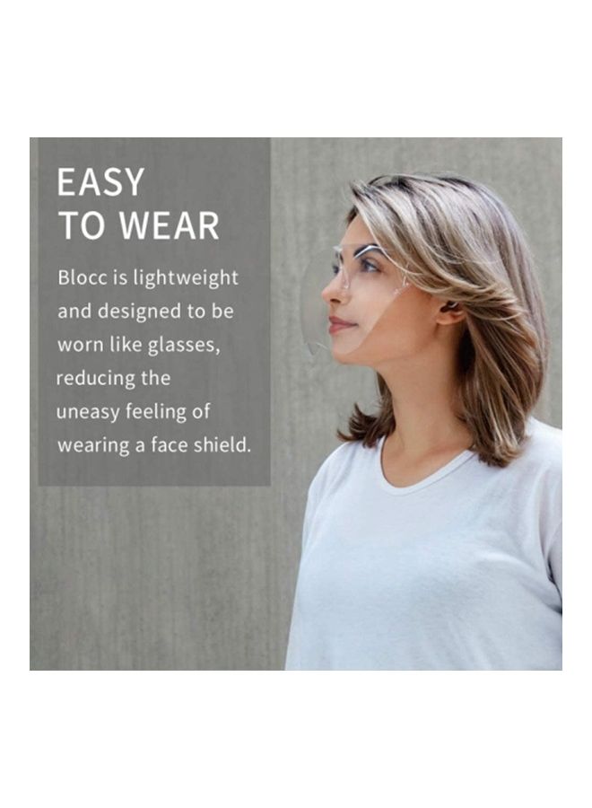 Generic Anti-Fog Safety Face Guard Elastic Facial Protection Mouth Shield  - Image 5