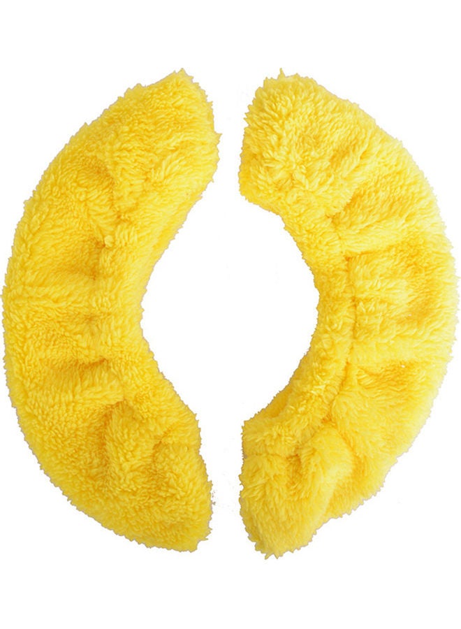 1Pair Unisex Figure Skating Shoes Cover Elastic Velvet Anti-rust Dustproof Spats 0.079kg - Image 1