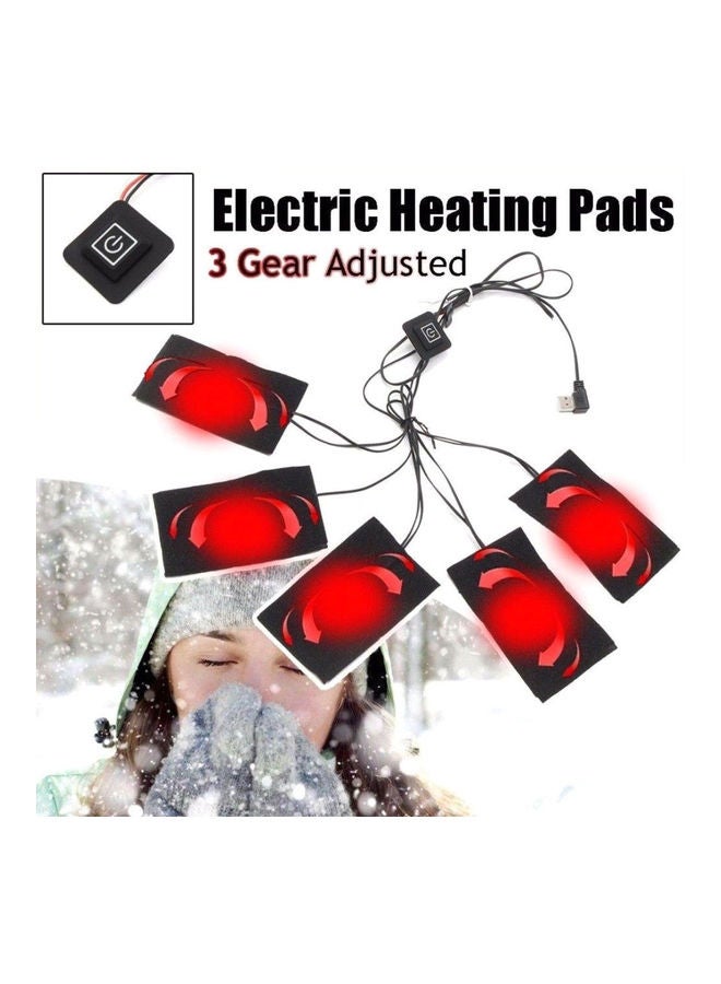 Generic 5V Electric Winter Warmer Thermal Vest Clothing Jacket Heater USB Heating Pad 20x10x20cm  - Image 2