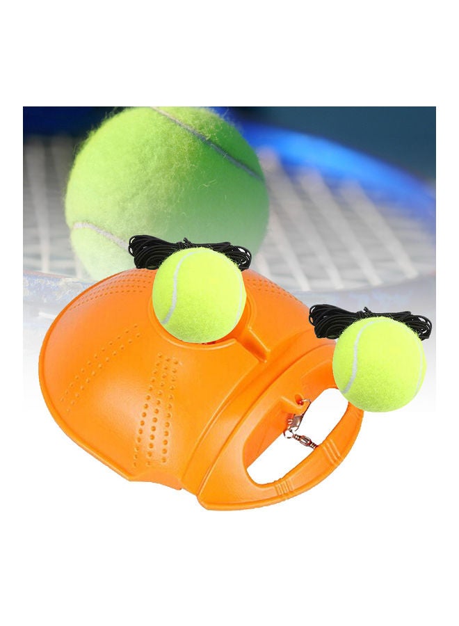 Generic Single Tennis Rebound Trainer Self-study Training Practice Base with 2 Ball 0.371kg  - Image 4