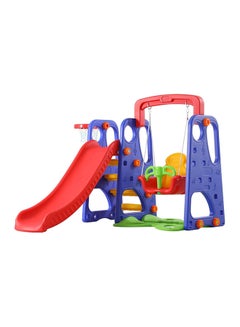 Plastic Swing And Slide With Basketball Hoop 180x162x126cm - v1605445125/N38608489A_1