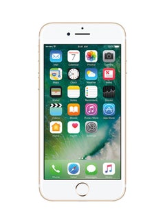 أبل مستعمل ومجدد - آيفون 7 مع فيس تايم سعة 128 جيجابايت يدعم تقنية 4G LTE لون ذهبي  - Image 4