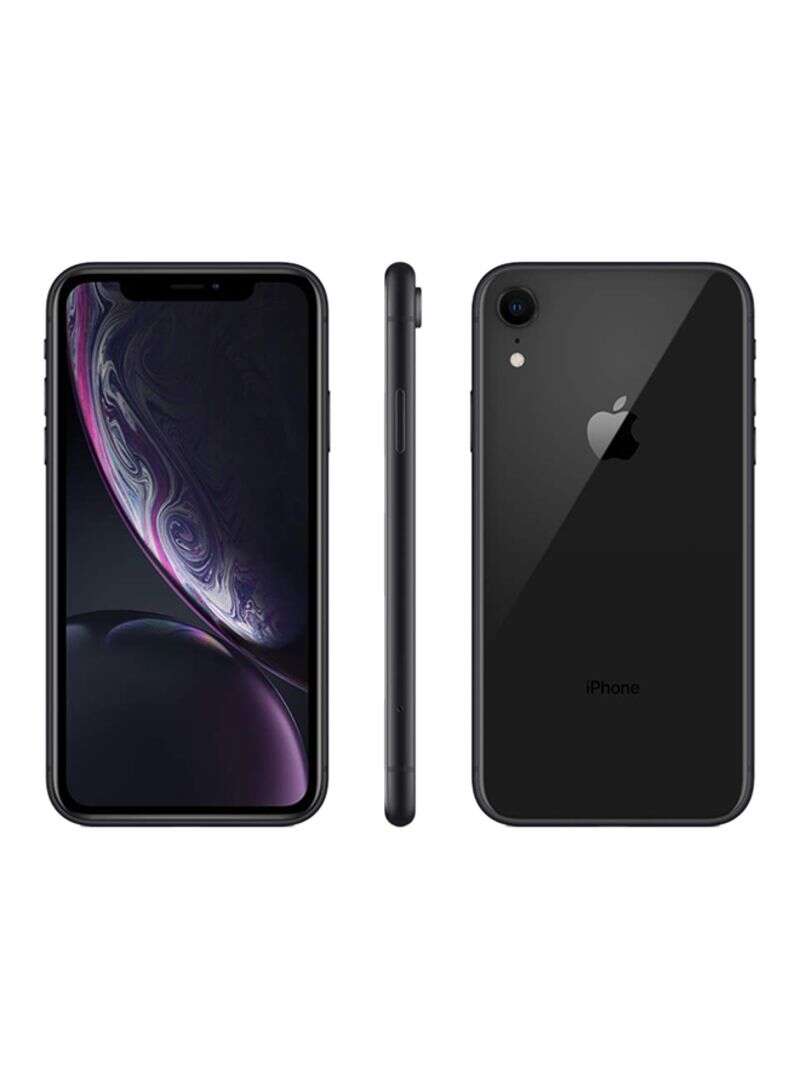 Apple - Refurbished - iPhone XR Black 64GB Red 4G With Facetime - International Version - Image 1