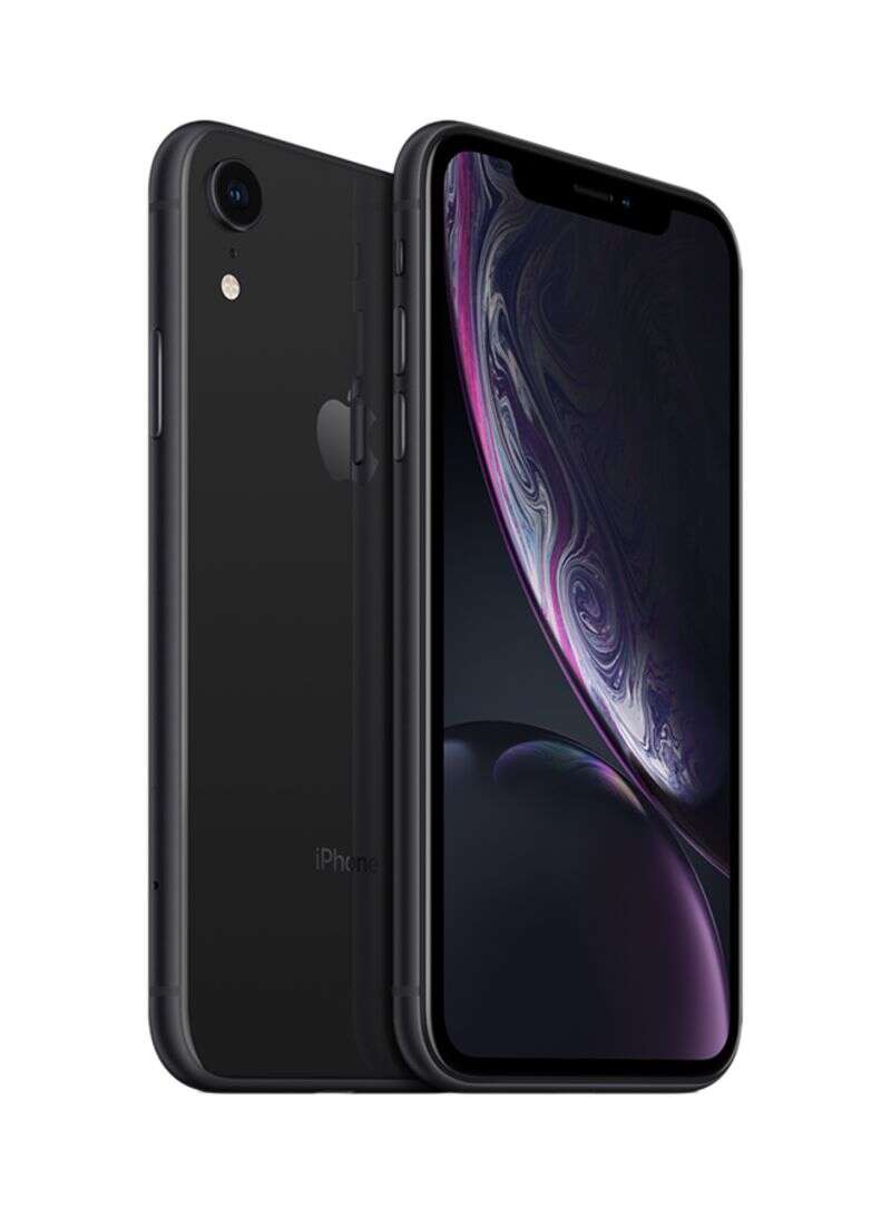 Apple - Refurbished - iPhone XR Black 64GB Red 4G With Facetime - International Version - Image 1