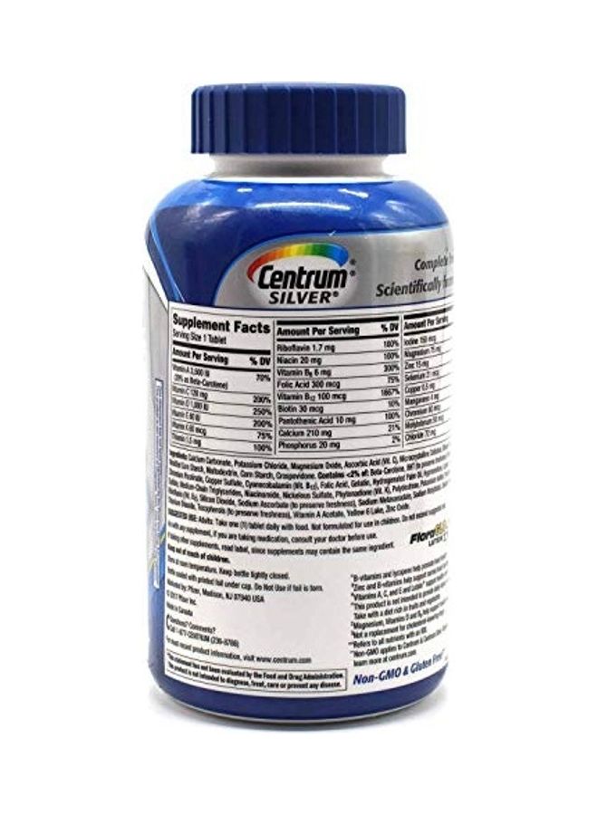 Centrum - Silver Men 50 Plus - 250 Tablet - Image 1