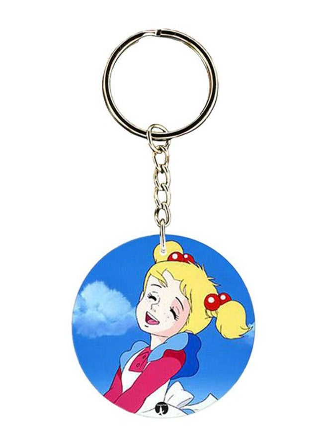 BP Anime Sandy Bell Printed Keychain Multicolour