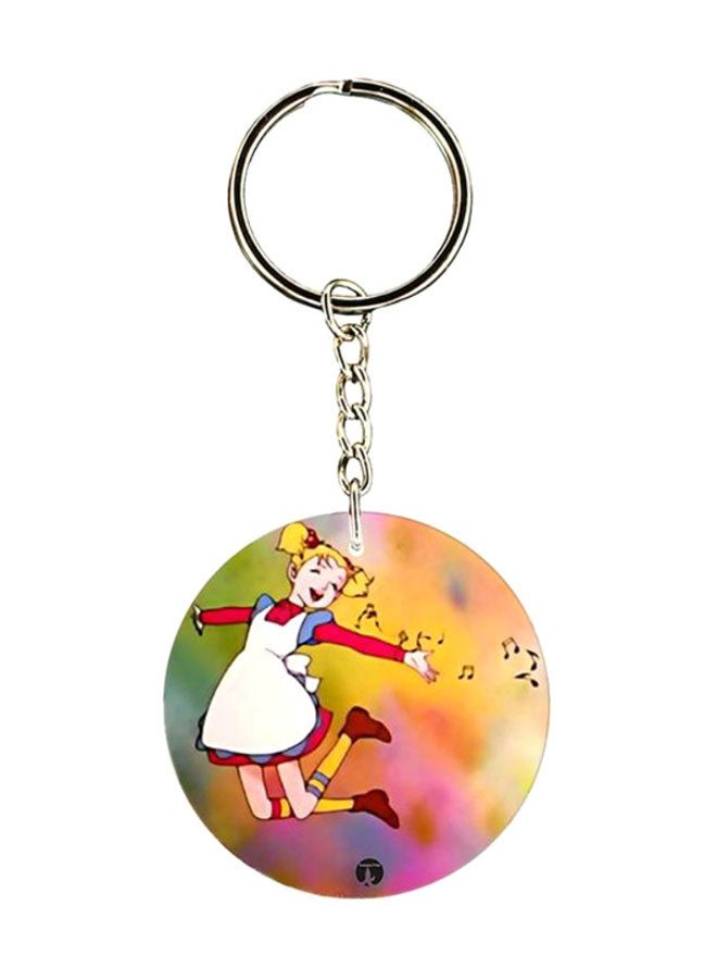 BP Anime Sandy Bell Printed Keychain Multicolour