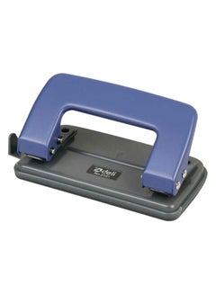 Double Hole Paper Punch Black/Blue
