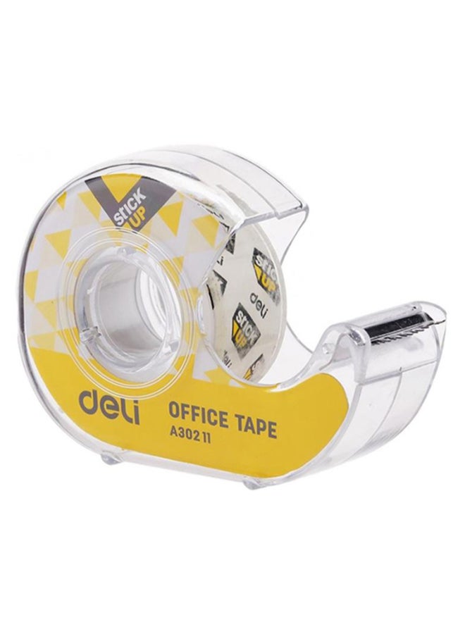 Deli 5-Piece Office Tape Set With Despenser Yellow/Clear