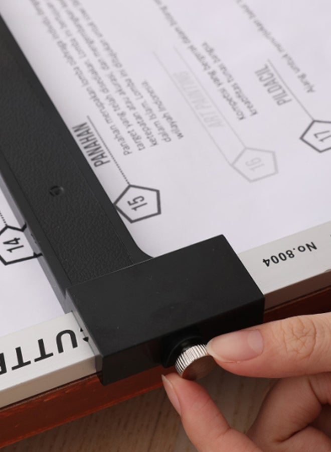 Deli A4 Size Paper Cutter Brown/Black - Image 4