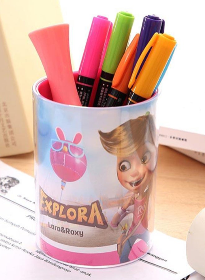 Deli Explora Pen And Pencil Holder Multicolour - Image 4