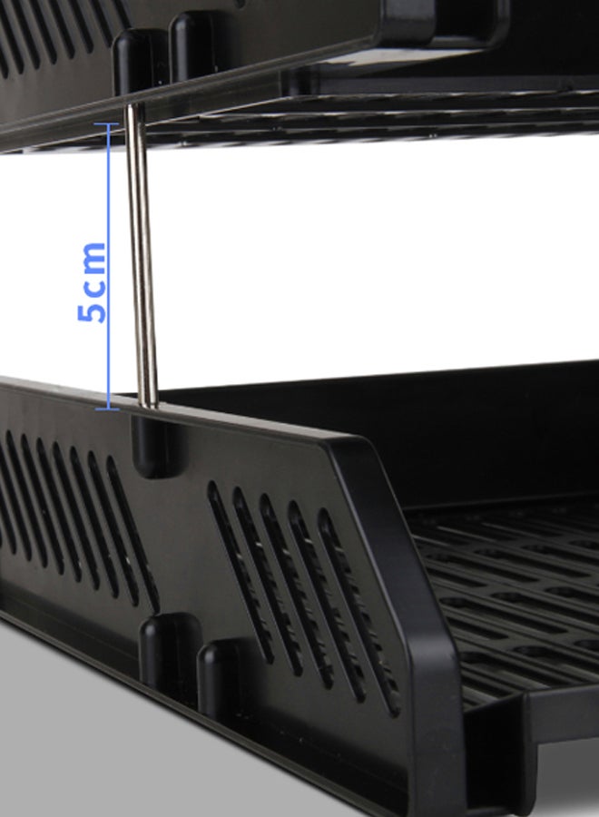 ديلي درج مستندات مكوّن من 3 طبقات أسود - Image 5