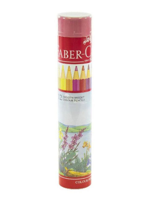 12-Piece Smooth Bright Color Pencil Set Multicolour