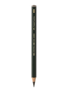 Faber-Castell-Graphite Pencil Castell 9000 Jumbo Green - v1605470527/N20399993A_1