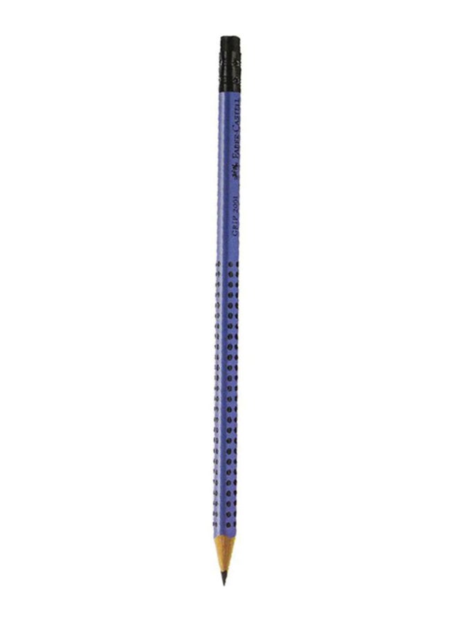 2001 HB Pencil With Eraser Tip Blue