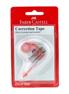 FABER-CASTELL Correction Tape 4.2 mm X 16 m White 