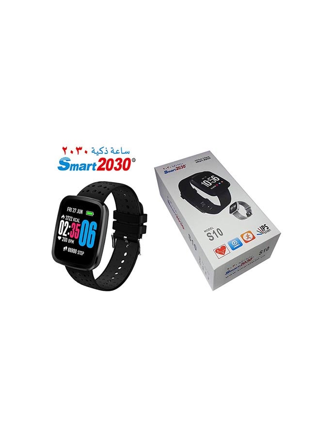 Smart 2030 S10 Activity Tracker Smartwatch Black - Image 2