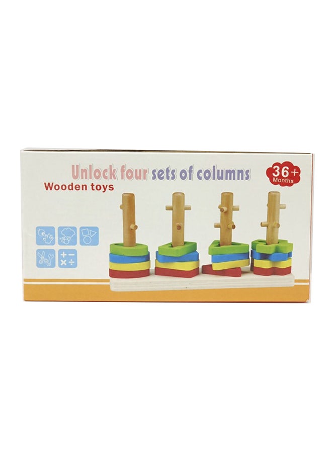 دولار بلس طقم مكون من 4 أعمدة