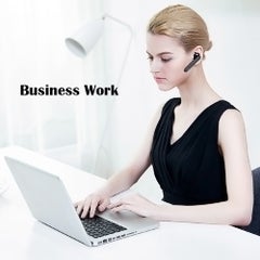 QCY A1 Wireless Bluetooth Stereo Earphone Black  - Image 2