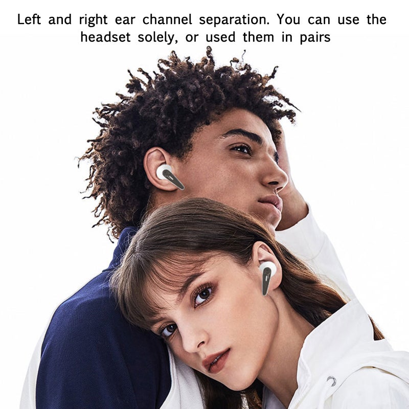 Generic - A5 TWS Bluetooth V5.0 Wireless In-Ear Sport Headphones Black - Image 1