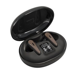 A5 TWS Bluetooth V5.0 Wireless In-Ear Sport Headphones Black