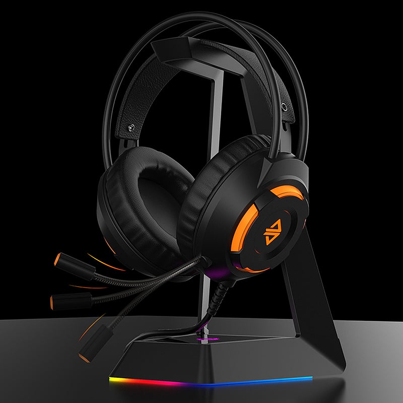 Ajazz AX120 Luminous Earphones Black - Image 1