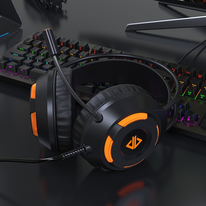 Ajazz AX120 Luminous Earphones Black - Image 5