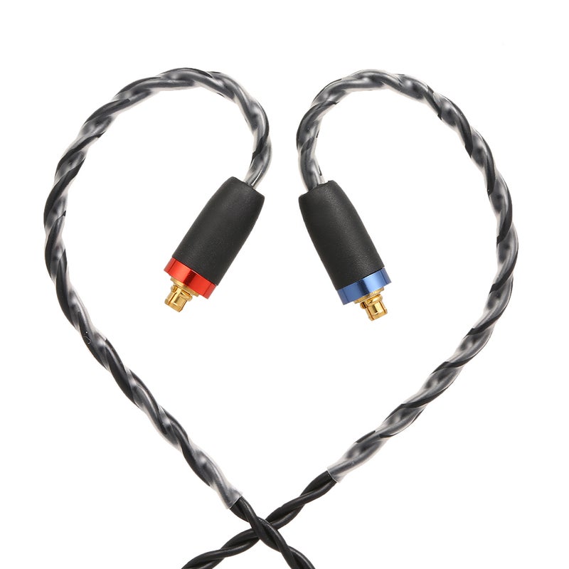 Generic - 3.5mm Wired Headphones Cable Black - Image 1