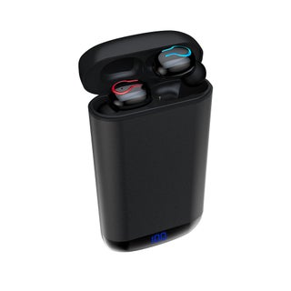 HBQ-Q66 Bluetooth 5.0+EDR TWS True Wireless In-Ear Headphones With Dual Mic And 6000mAh Charging Box Black - v1605516007/N41424301A_1