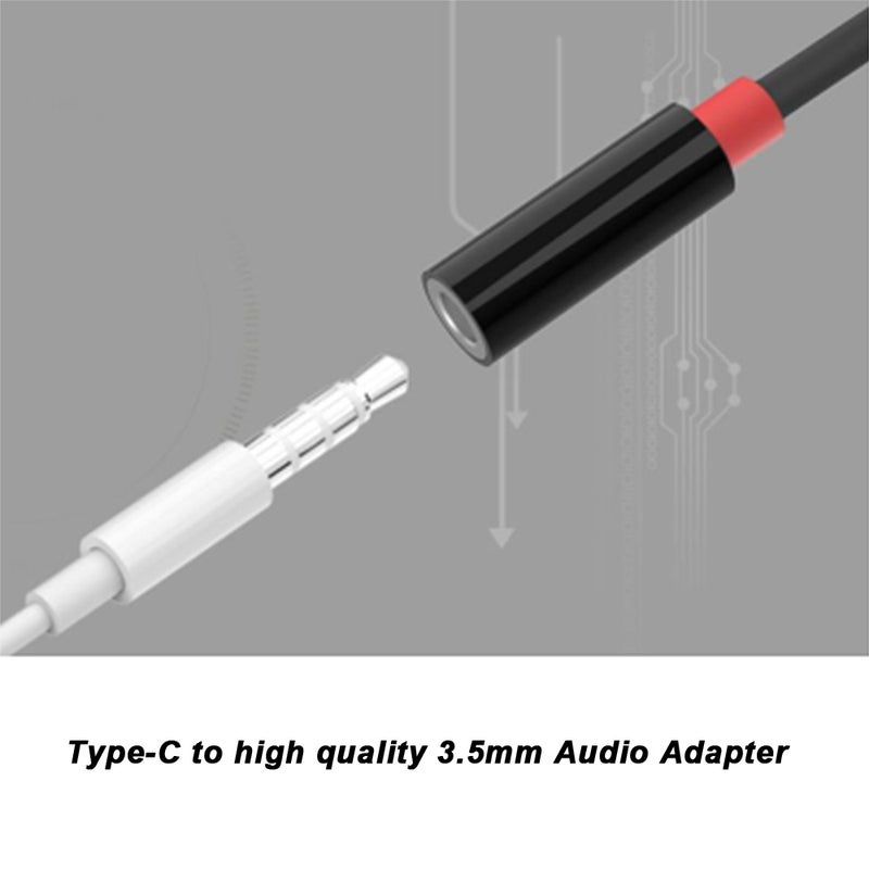 Generic - HIFI DAC 32 Bit Headphone Amplifier Type-C To 3.5mm Audio Adapter Black - Image 1