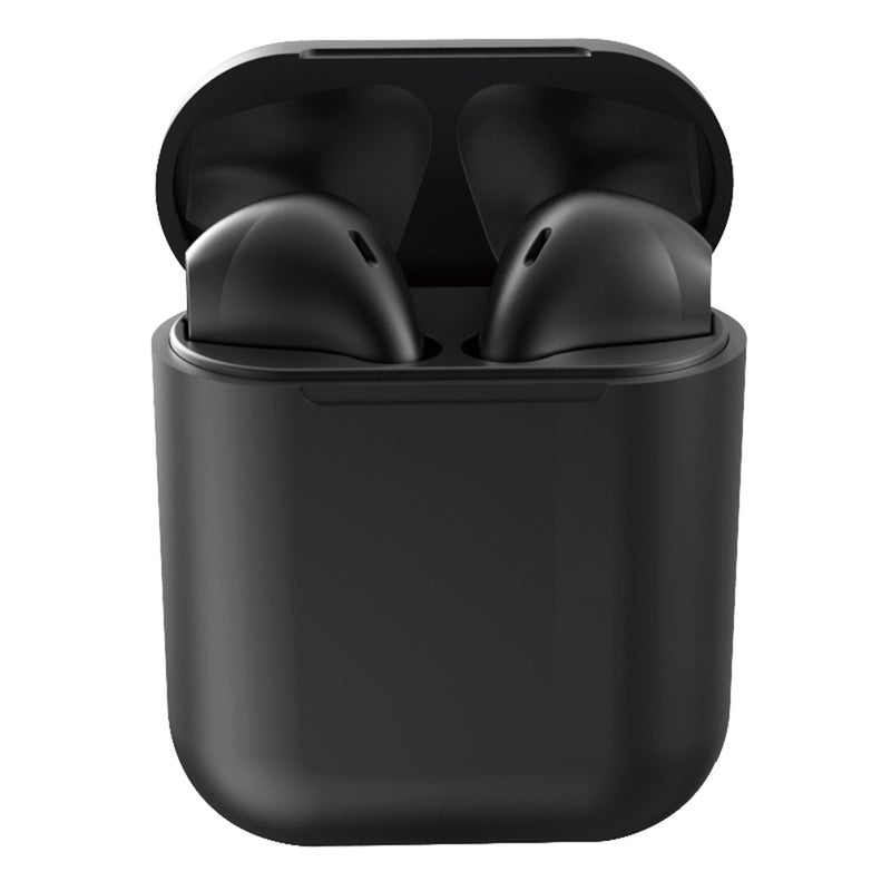 Generic - Inpods 12 TWS Wireless In Ear Stereo Headphones Black - Image 1