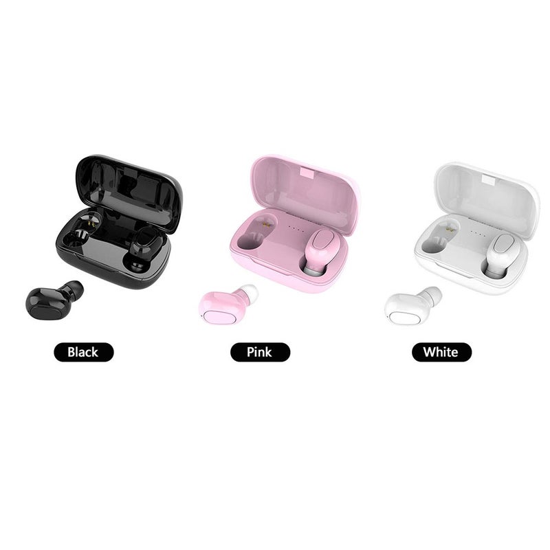 L21 Bluetooth 5.0 TWS Wireless Headset Black  - Image 2