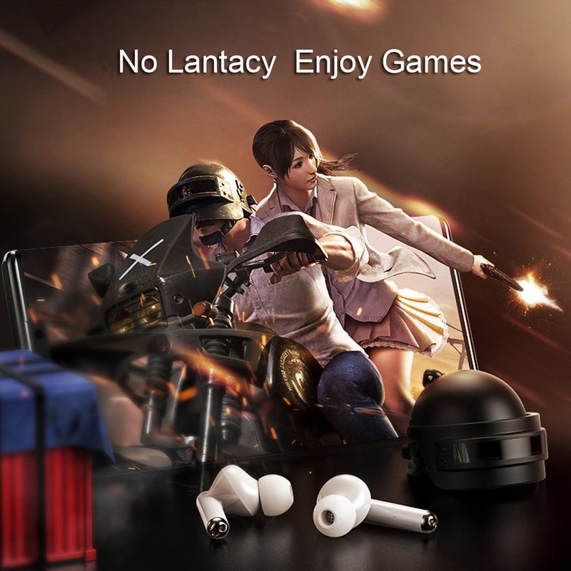 Lenovo LP1 TWS Bluetooth 5.0 True Wireless In-Ear Headphones With Mic And 300mAh Charging Case Red - Image 4