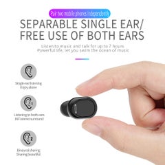 Generic G10 TWS BT 5.0 Wireless Headphones Black  - Image 2