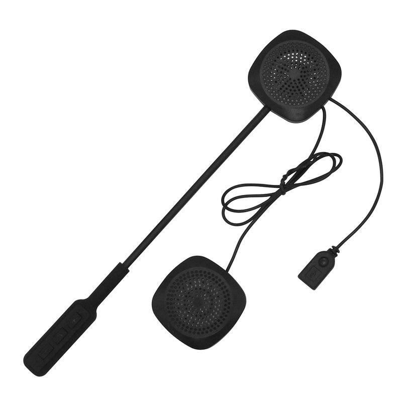 Generic - Bluetooth Wireless High Quality Motorbike Intercom Helmet Headphones With Microphone - Image 1