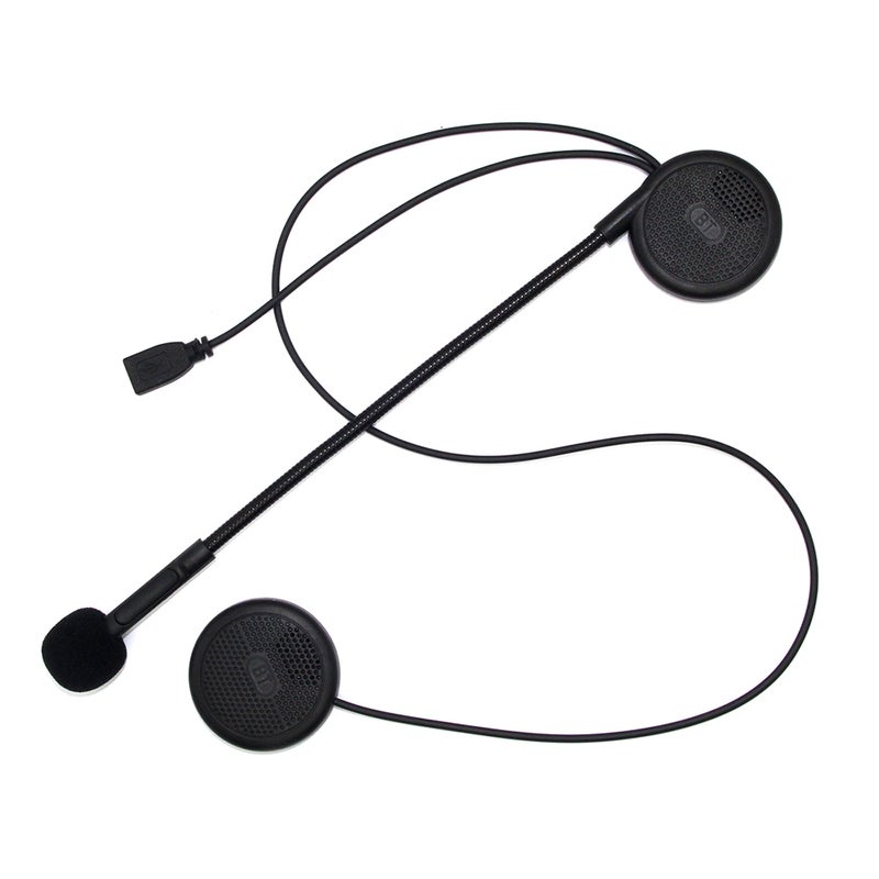 Generic - Motorcycle Helmet Bluetooth Wireless Ultra-Thin Heaphones - Image 1