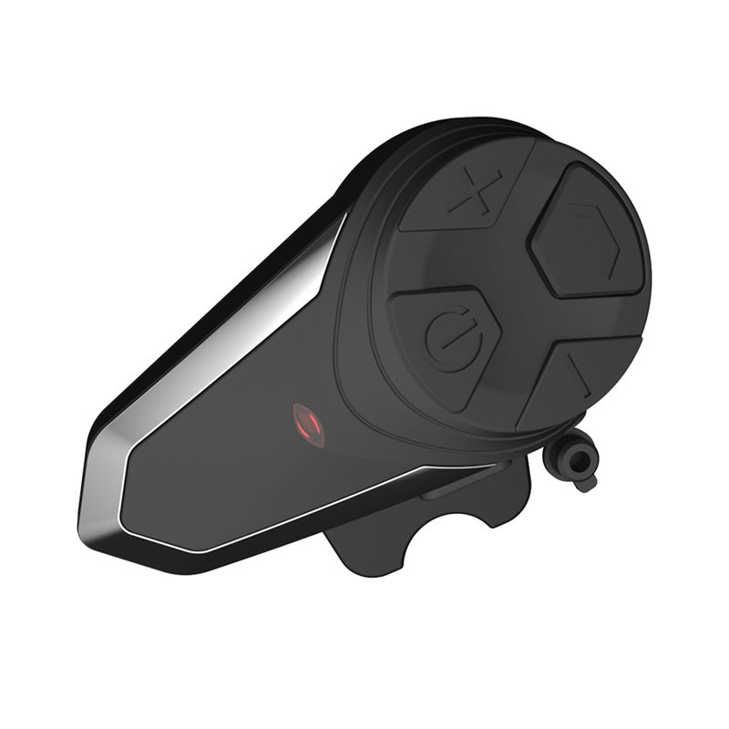Bluetooth Motorcycle Helmet Intercom Headphones Black