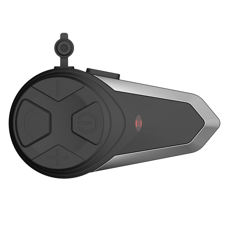 Bluetooth Motorcycle Helmet Intercom Headphones Black