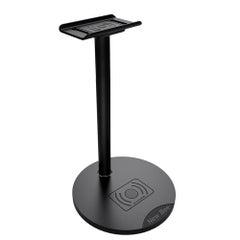 New Bee Over Ear Headphone Holder Wireless Charging Pad Black  - Image 1
