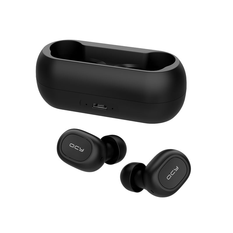 T1 TWS Bluetooth Wireless Headphone Black