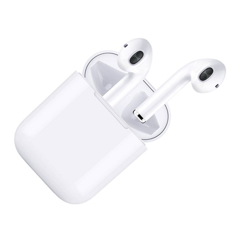 Generic Second Generation BT 5.0 Wireless In-Ear Headphones With Dual Microphones White  - Image 1