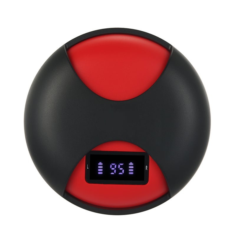 Generic - 360 Rotation TWS Bluetooth 5.0 True Wireless In-Ear Headphones With Mic Black/red - Image 1