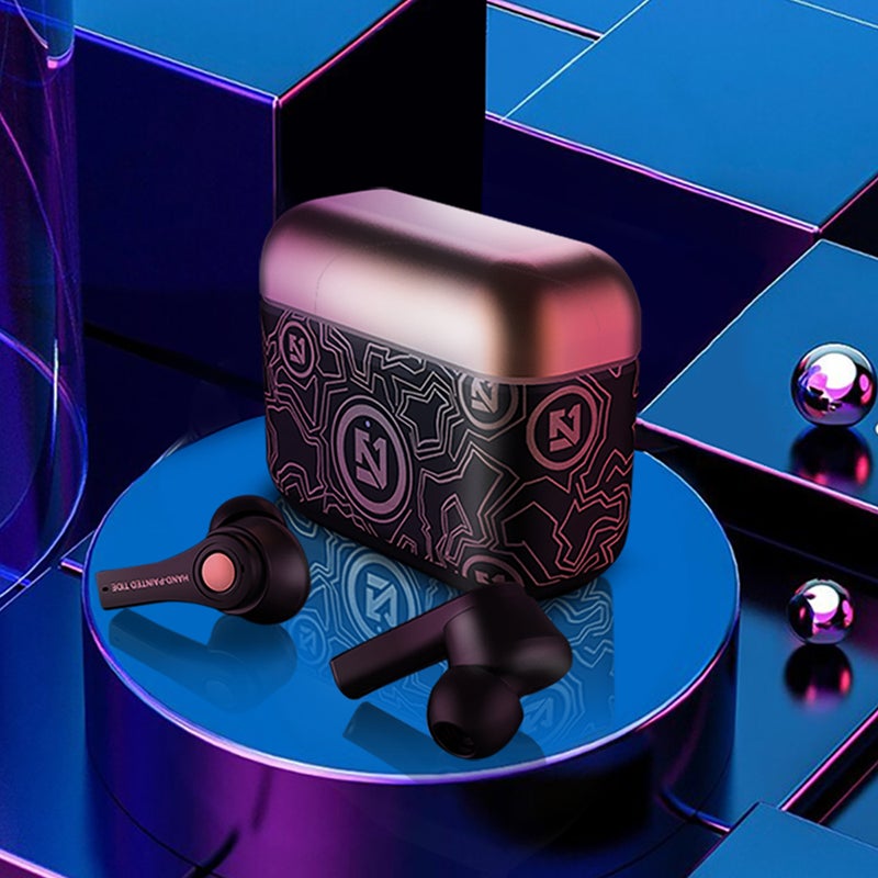 Generic TS 100 Wireless Earphones For Sports Black  - Image 3