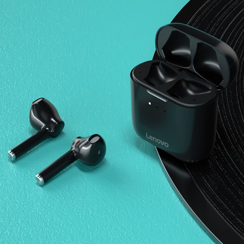 Lenovo TWS BT Wireless In-Ear Headphones Black - Image 4