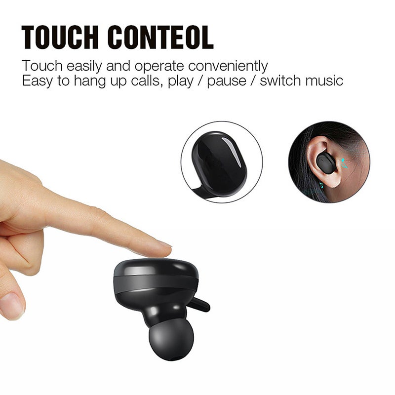 Generic - TWS 4 BT 5.0 Wireless In-Ear Headphones White - Image 1